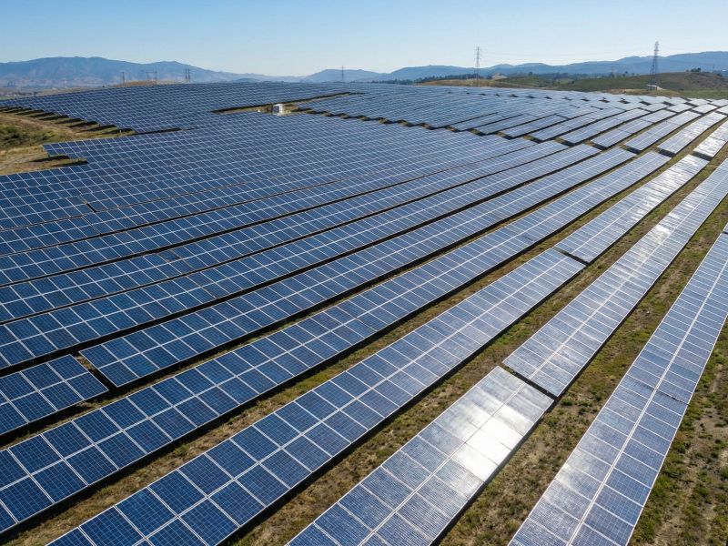 太陽光パネル設置後風景